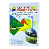 Corner Filter with Media