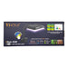 YiAqua Dee-030 Clip-On LED Light packaging with USB, flexible arm, and high brightness features highlighted.