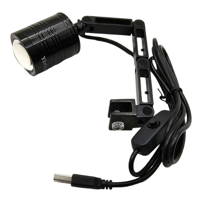 YiAqua Phantom Mini Tank Spotlight Dee-H3 with flexible adjustment and USB power supply for aquariums 20-30cm.