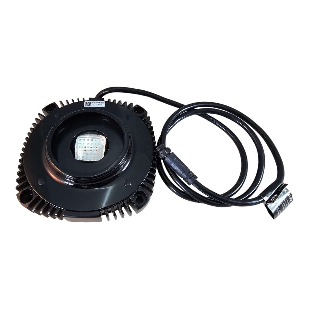 Zetlight X9 Marine LED Light 66W Basic with heat sink and cable, designed for optimal underwater illumination.
