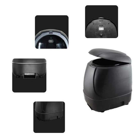 Koi Pond Automatic Fish Feeder with programmable features and 10L capacity for convenient fish feeding.