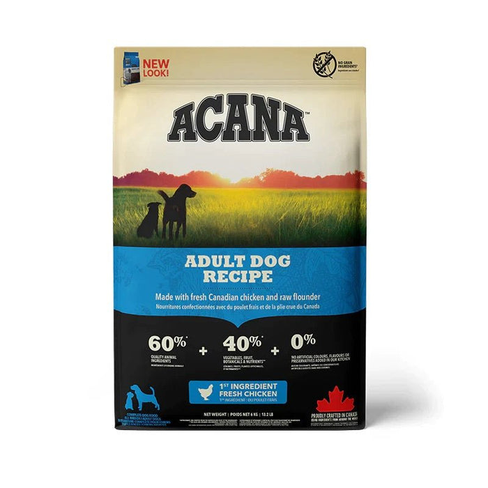 ACANA Heritage Adult Dog Food - Buy Online - Jungle Aquatics