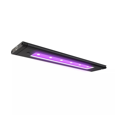 AI Blade Smart LED Strip Coral Glow featuring purple LED lights for customizable aquarium lighting solutions.
