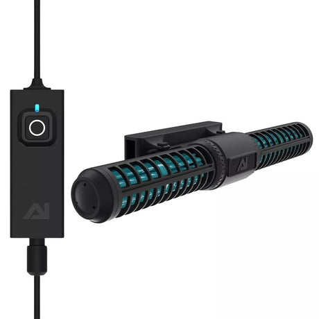 AI Orbit Cross-Flow Pump with controller, featuring adjustable flow patterns for aquarium water movement.
