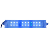 Akwaria LED Aquarium Light 5w with blue and white LEDs in waterproof housing for freshwater and marine use.