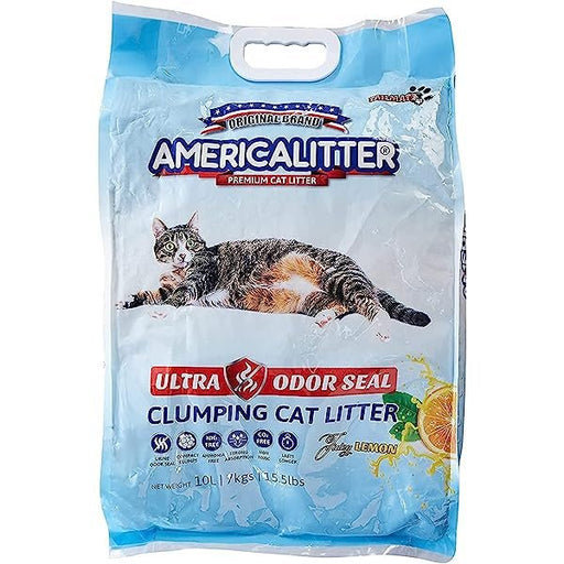 America Bentonite Clay Cat Litter Lemon 7 Kg - Buy Online - Jungle Aquatics