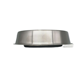 Anti-Ant non-slip silicone base dog bowl made with premium stainless steel for pet dining comfort.