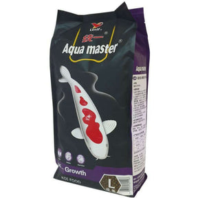 Aqua Master Koi Food High-Growth package designed for optimal growth and strength enhancement in Koi fish.