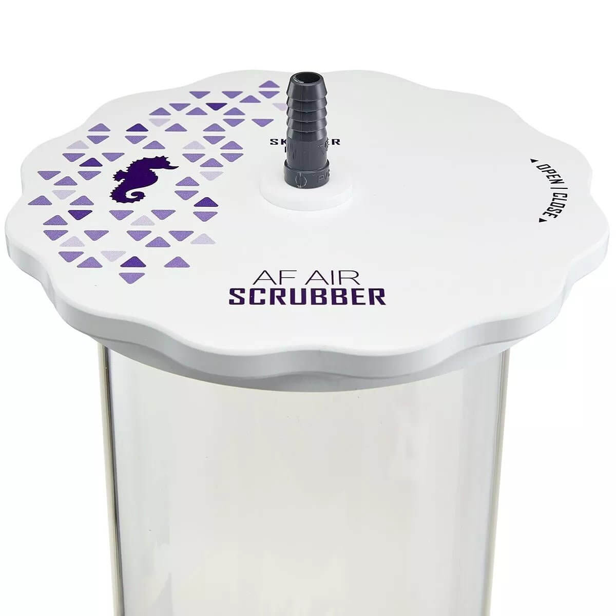 Aquaforest AF Air Scrubber top view showcasing design for effective CO2 reduction in aquariums.