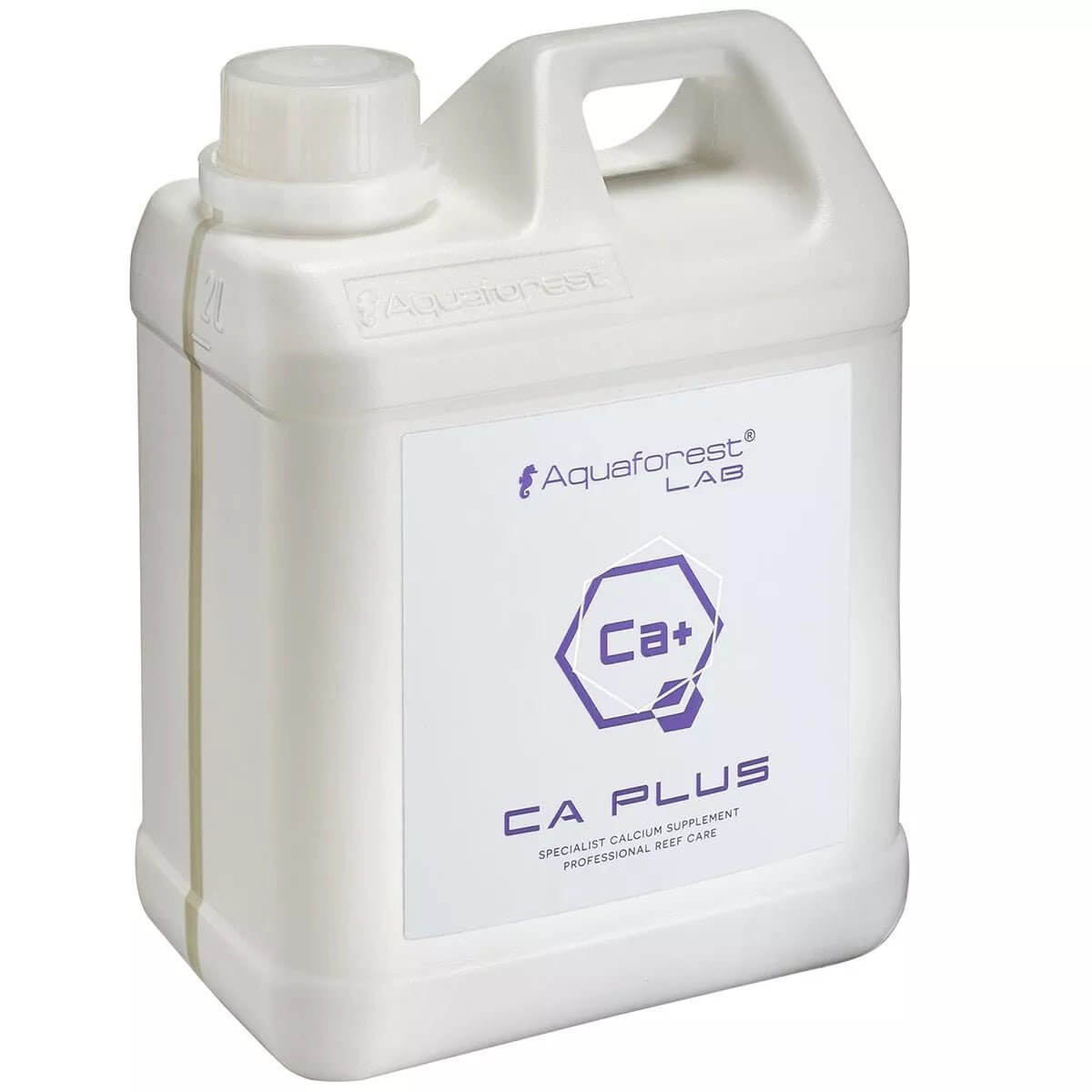 Aquaforest AF Lab Ca Plus calcium supplement for marine aquariums, promoting healthy coral growth and calcification.