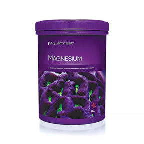 Aquaforest Magnesium Dry container for coral reef aquariums, essential for maintaining magnesium levels and water chemistry.