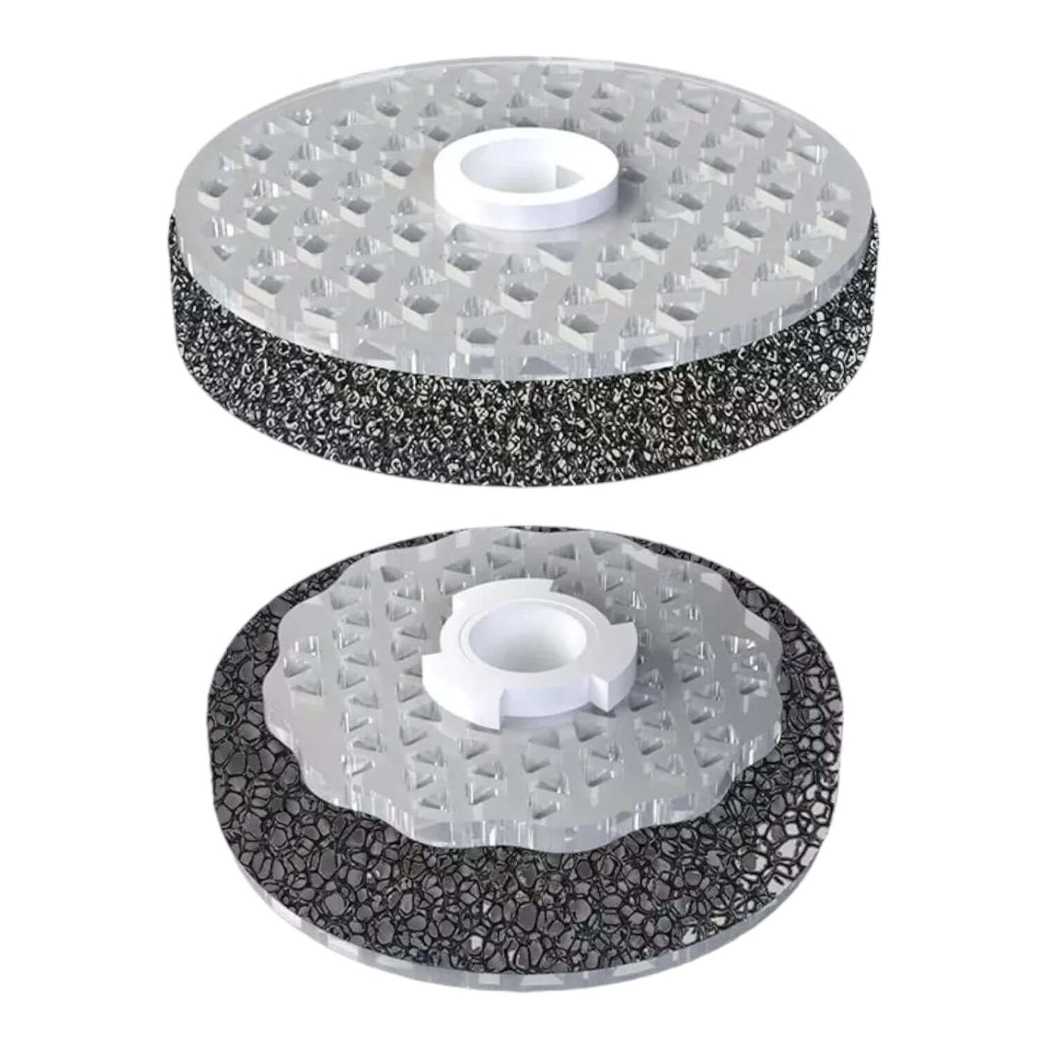 Aquaforest Media Reactors with universal fluidization filter media for efficient saltwater aquarium filtration.