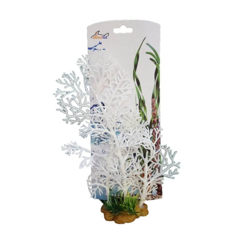 Aquarium Plastic Plant PP7815 vibrant artificial decoration for fish tanks, 10x3x17cm, low maintenance, and colorful design.