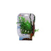 Aquarium Plastic Plant PP7604, vibrant green artificial decoration for fish tanks, low maintenance and durable design.