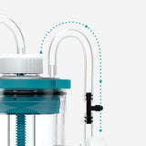 Aquavitro element Ca Calcium Reactor with clear tubing and adjustable valves for efficient calcium maintenance.