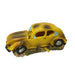 Beetle Wreck Aquarium Ornament in vibrant yellow with bubble air inlet for an enchanting underwater decor.