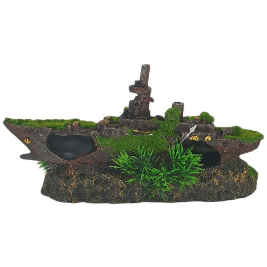 Boat with Moss - Buy Online - Jungle Aquatics