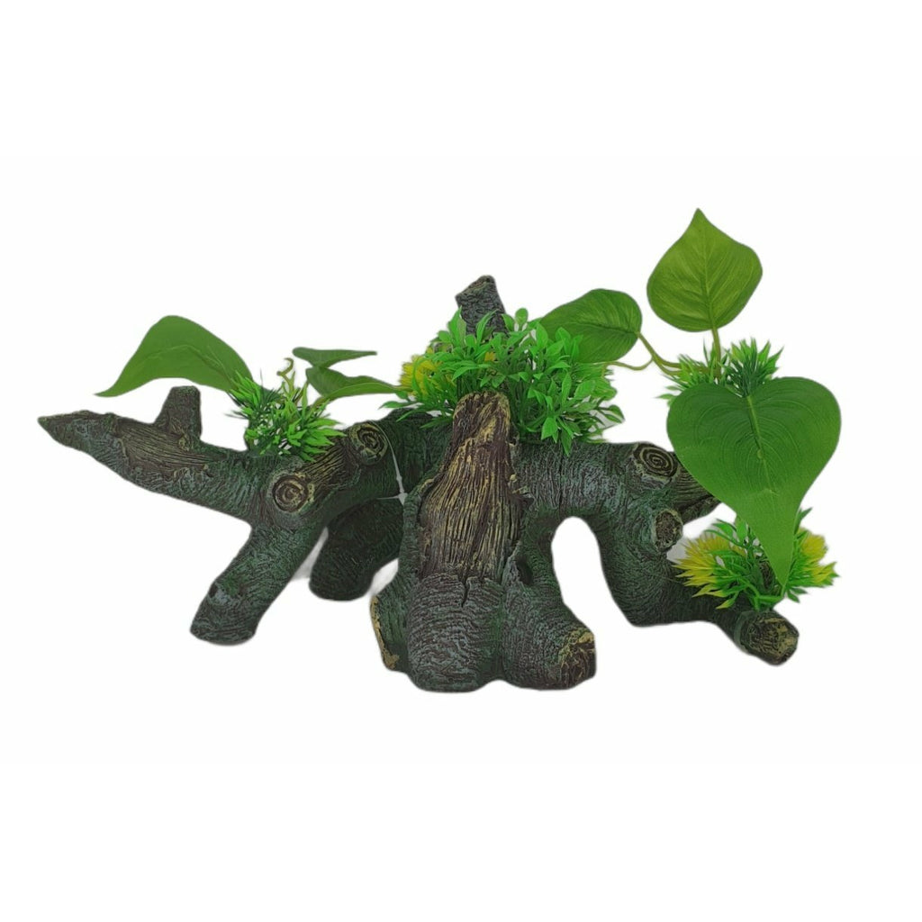 Bonsai Stump with Plants Small - Buy Online - Jungle Aquatics