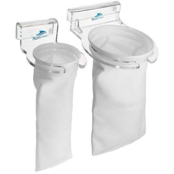 Bubble Magus 7" Filter Sock for aquariums, featuring superior filtration and a clean design for optimal water quality.