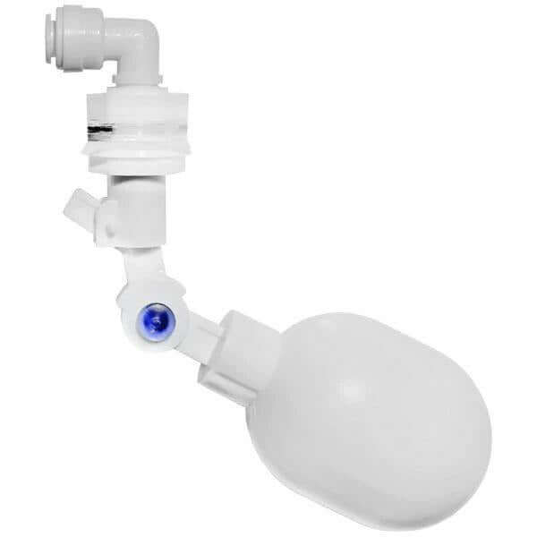 Bubble Magus Water Level Auto Top-Off float valve and connector for aquarium maintenance.