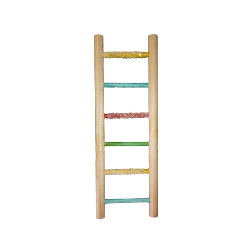 Budgie Wooden Ladders with Sand Perch Steps - Buy Online - Jungle Aquatics