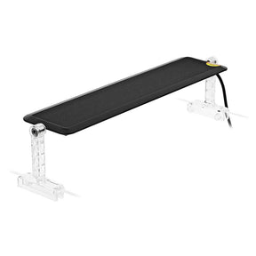 Chihiros A II LED light with Bluetooth for enhancing aquarium health and aesthetics, featuring clear mounting brackets.