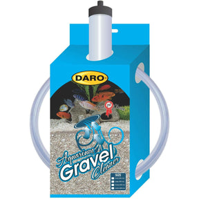 Daro Aquarium Gravel Cleaner packaging showcasing effortless cleaning for a healthy aquatic environment.