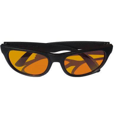 D-D Reef Viewing Aquarium Coral Sunglasses with orange tint for coral enhancement and UVA protection.
