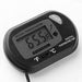 Digital Aquarium Electronic Thermometer with Black Wire Probe - Buy Online - Jungle Aquatics