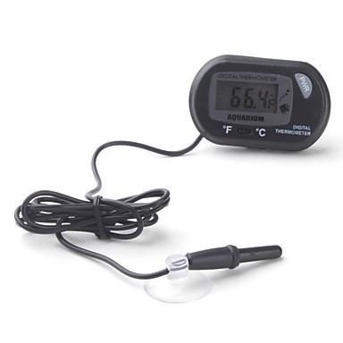 Digital Aquarium Electronic Thermometer with Black Wire Probe - Buy Online - Jungle Aquatics