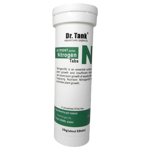 Dr. Tank N Nitrogen Tablets 20g 50pcs - Buy Online - Jungle Aquatics
