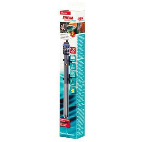 EHEIM Jager Combined Heater packaging showcasing advanced temperature control for aquariums.