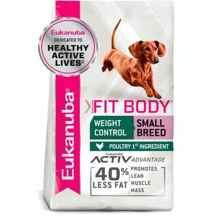 Eukanuba Fit Body Weight Control Chicken Small Adult Dog Food - Buy Online - Jungle Aquatics