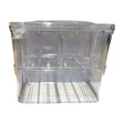 Clear fish isolation and breeding boxes designed for safe aquatic pet care and breeding environments.