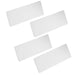 Flipper stainless steel replacement blades pack for Edge and Max glass cleaner, four reversible blades for extended use.