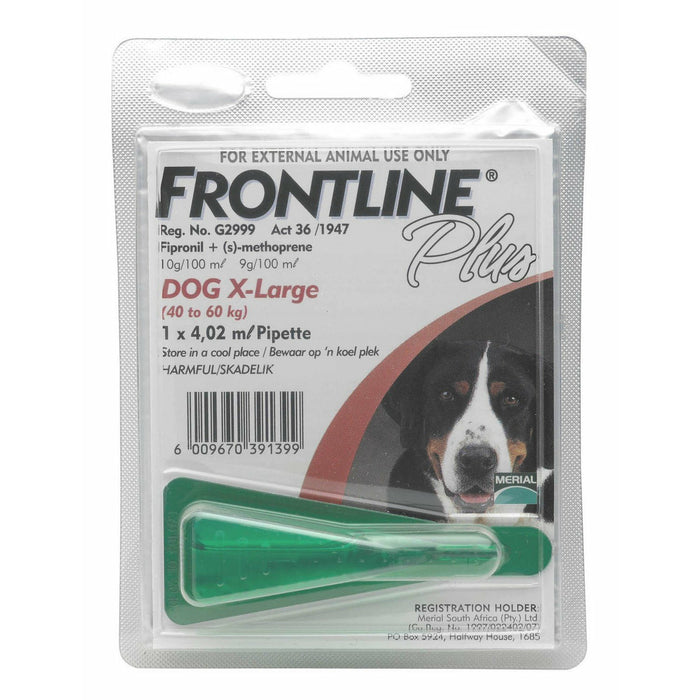 Frontline Plus Dogs - Buy Online - Jungle Aquatics