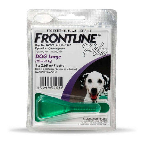 Frontline Plus for Dogs - Effective Tick & Flea Control