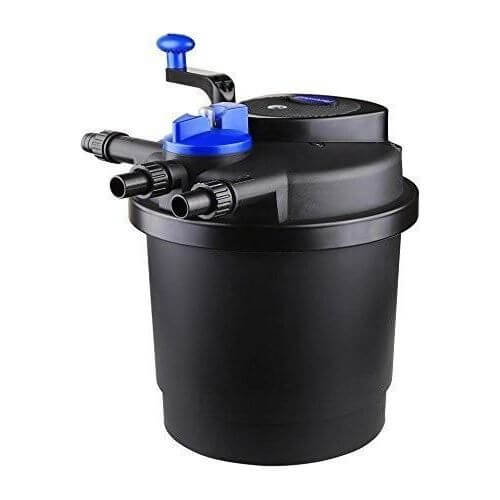 Grech Pond Bio Pressure Filter with UV light for efficient waste removal and easy maintenance.