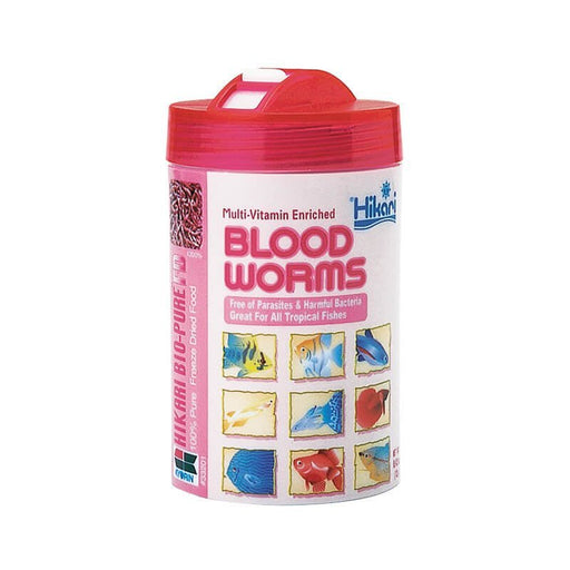 Hikari Bio-Pure FD Blood Worms - Buy Online - Jungle Aquatics