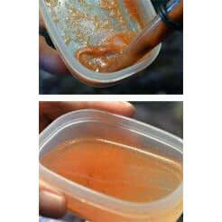 Hikari Marine Coralific Delite 35g in a container showing its nutrient-rich gel for coral feeding.