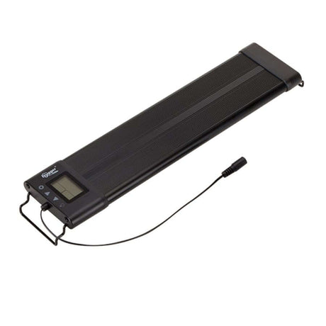 Hygger Aquarium Programmable LED Light with multi-color settings and digital controls for customized aquarium illumination.