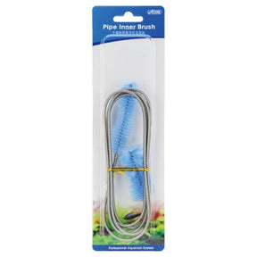 ISTA Hose Pipe Brush with stainless steel spring, double-ended design for cleaning pipes and glass tubes between 15-35mm.