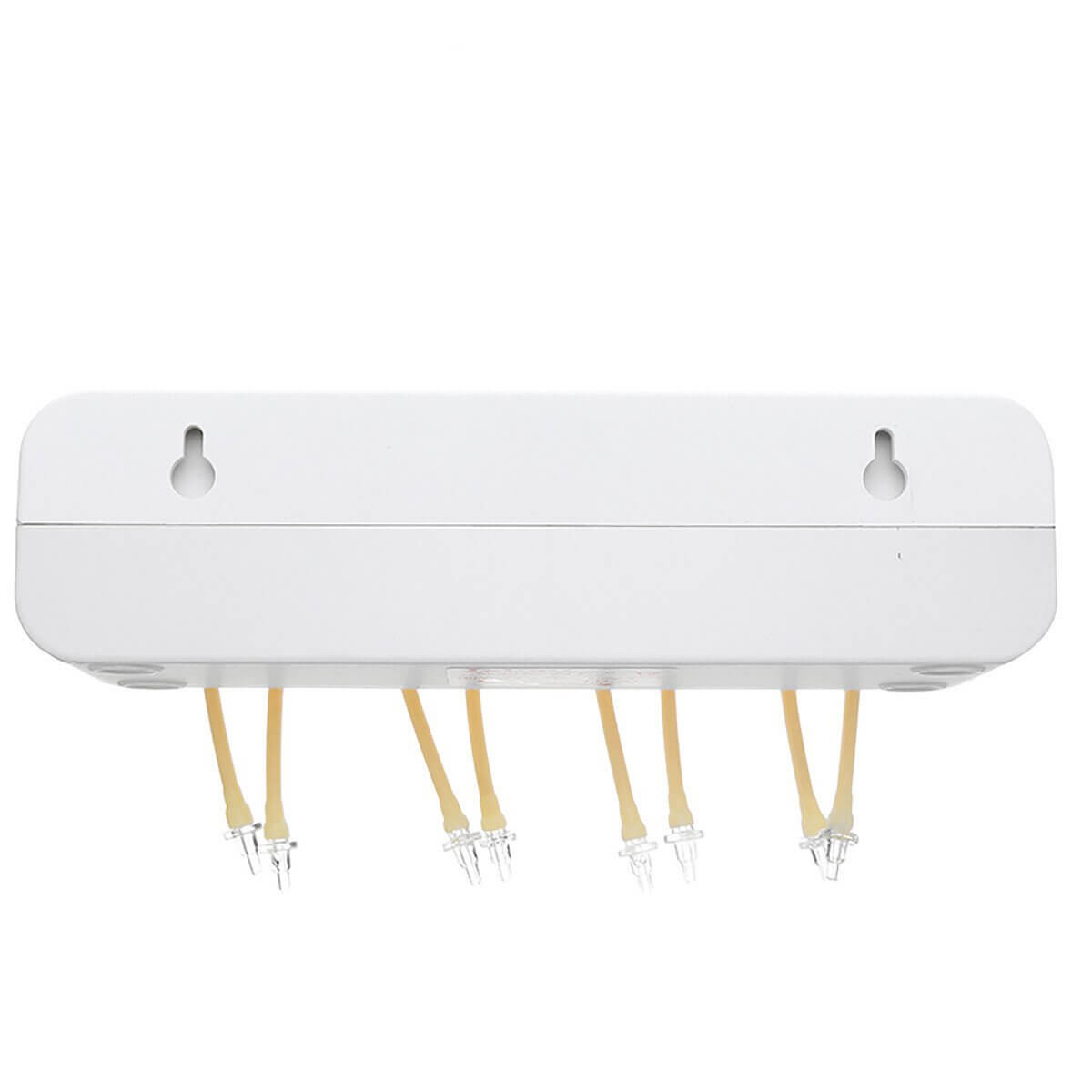 Top view of Jebao 3.4 WiFi dosing pump with tubing connections for precise additive dosing.