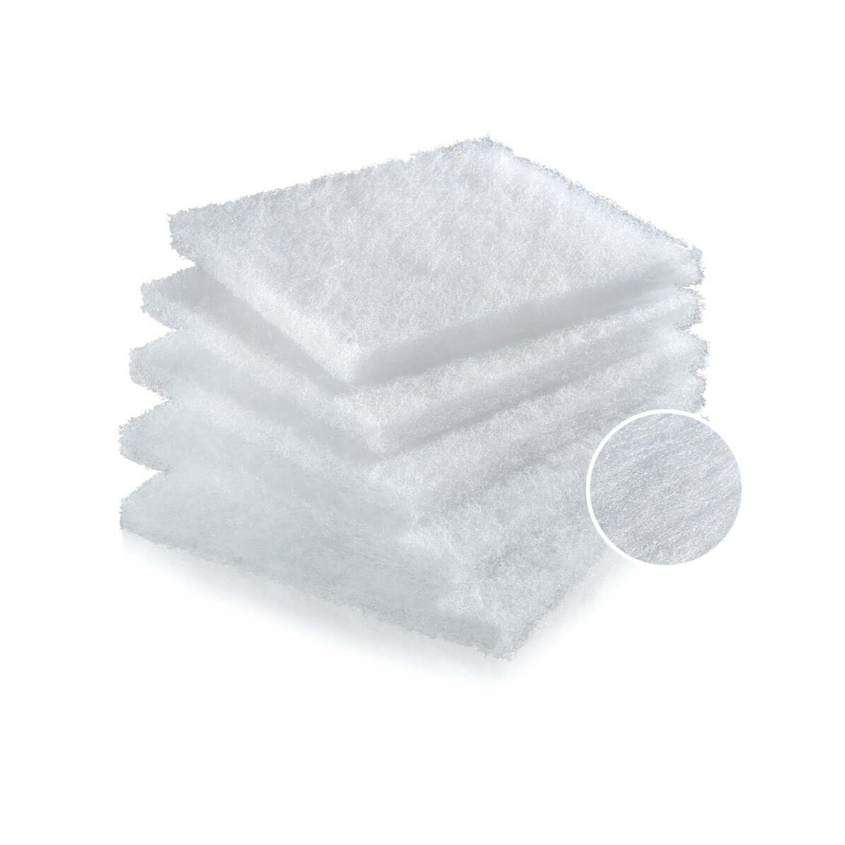 Juwel bioPad Poly Pad stack, effective mechanical pre-filter for freshwater and saltwater aquariums.