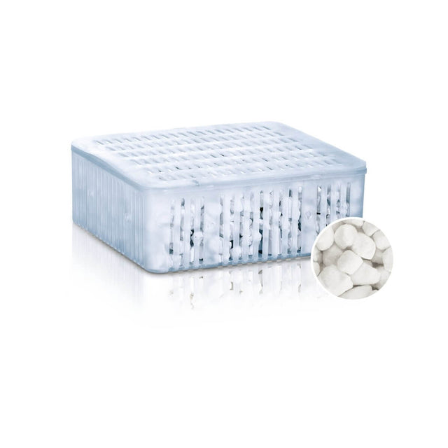 Juwel Cirax ceramic granulate filter media in a special basket for optimized water quality in JUWEL filters.