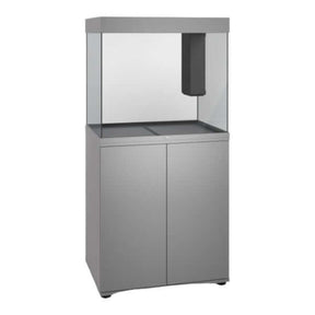 Juwel Lido Aquarium with cabinet, modern design, suitable for fresh and saltwater environments, sleek and elegant.