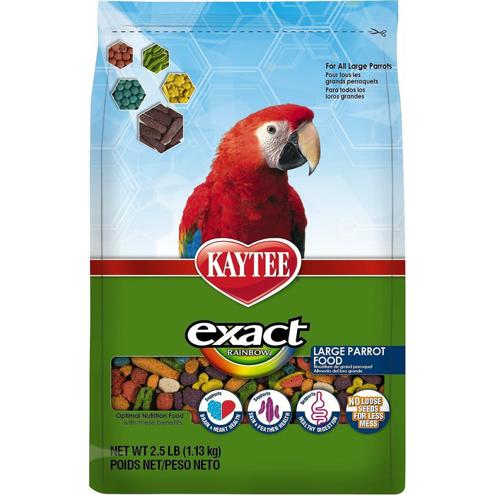 Kaytee Exact Rainbow Large Parrot - Buy Online - Jungle Aquatics