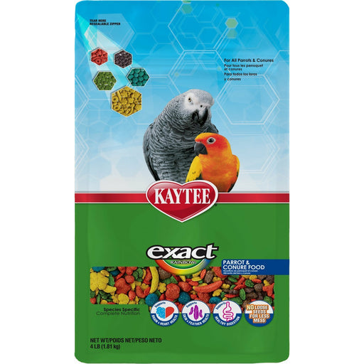 Kaytee Exact Rainbow Parrot and Conure - Buy Online - Jungle Aquatics