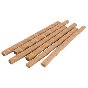 Meow More Cat Treat Sticks 3-Pack featuring soft, savoury sticks made with real meat for cats.