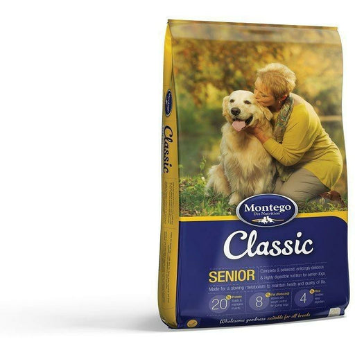 Montego Classic Senior Dog Food 10kg - Buy Online - Jungle Aquatics